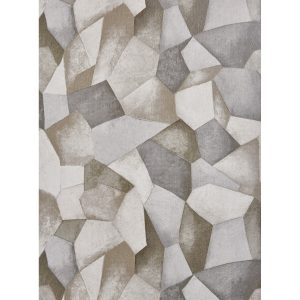 Sculptor Pewter Wallpaper